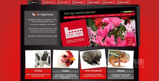 35个富有启发和漂亮的红色网页设计案例（二）