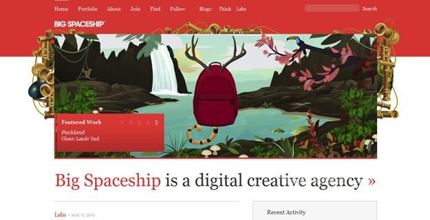 35个富有启发和漂亮的红色网页设计案例（三）