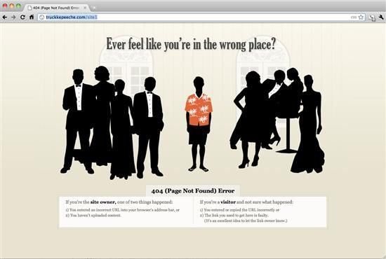 404页面精彩设计赏析