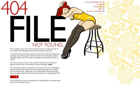 404页面精彩设计赏析