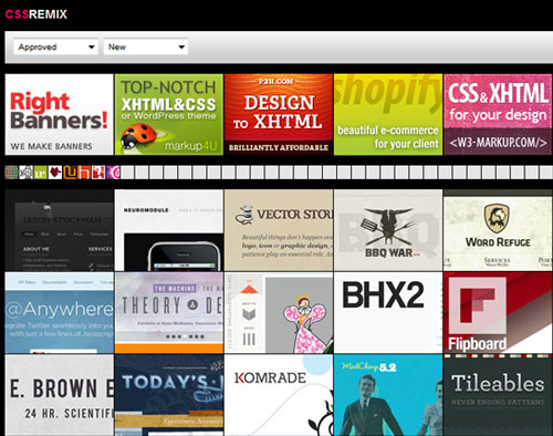网页设计师必备的13款国外CSS酷站参考画廊（上）