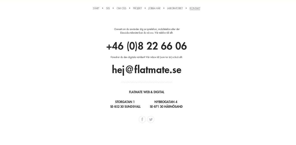 Flatmate Web & Digital