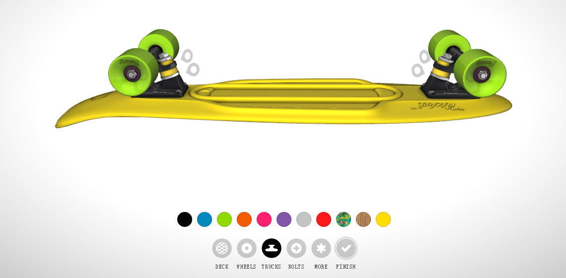 3D Penny Customiser | Build Custom Skateboards Aus